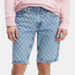 Levi's Men's 502 Regular Tapered Rolled Short Blue Size 34