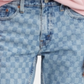 Levi's Men's 502 Regular Tapered Rolled Short Blue Size 34