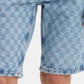Levi's Men's 502 Regular Tapered Rolled Short Blue Size 34