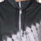 Ideology Women's Funnel Neck Zip up Sweatshirt Gray Size 2XL
