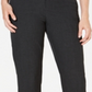 Charter Club Women's Trouser Pants  Charcoal Heather Combo Gray Size 8