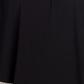 MSK Women's Rhinestone Trim Cape Black Size XL