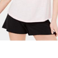 Maison Jules Women's V-Neck Patch-Pocket T-Shirt  Pink Size 2XL