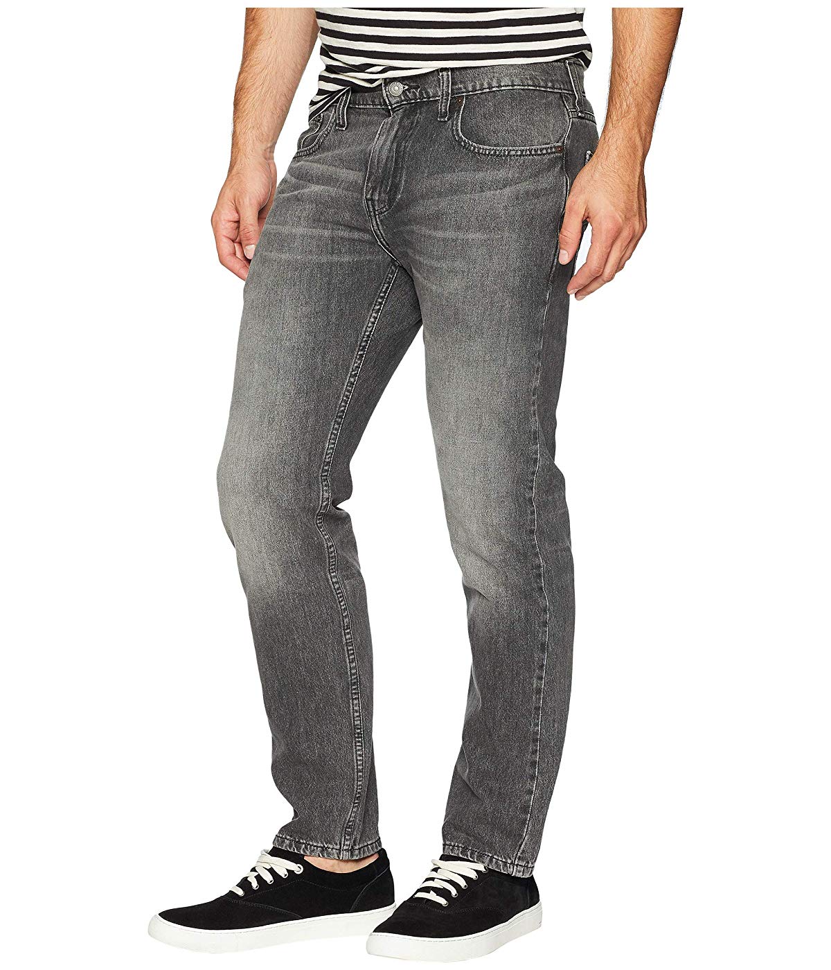 Levi Strauss Men's 502 Regular Taper Jeans Gray Size 38X32