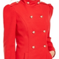 INC International Concepts Women's Double Breasted Coat Red Size X-Large