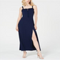 टीज़ मी महिलाओं के लिए स्लीवलेस डे-टाइम मैक्सी ड्रेस, नीला, साइज़ 11