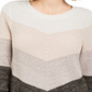 BCX Junior's Colorblocked Sweater Grey multi  Size X-Large