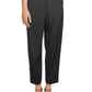 Guess Women's Wesson Stripe Crop Dress Pants Black Size 2
