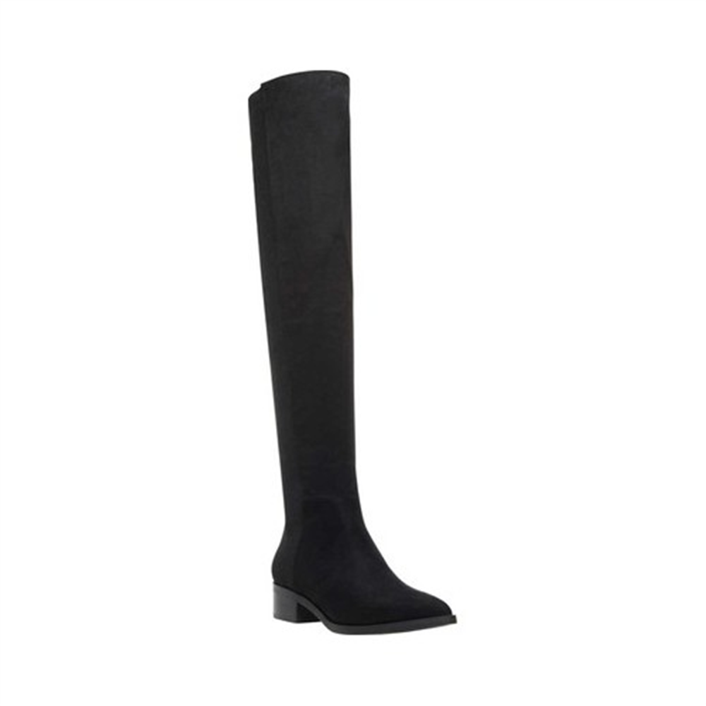 Steve Madden Women's Jolly Over-The-Knee Boot Black 7.5 M