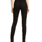 Bar III Women's Studded Skinny Ankle Pants Deep Black Size 8