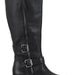 American Rag Womens Collins Double Zipper Tall Riding Boots Black Size 8 M