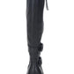 American Rag Womens Collins Double Zipper Tall Riding Boots Black Size 8 M