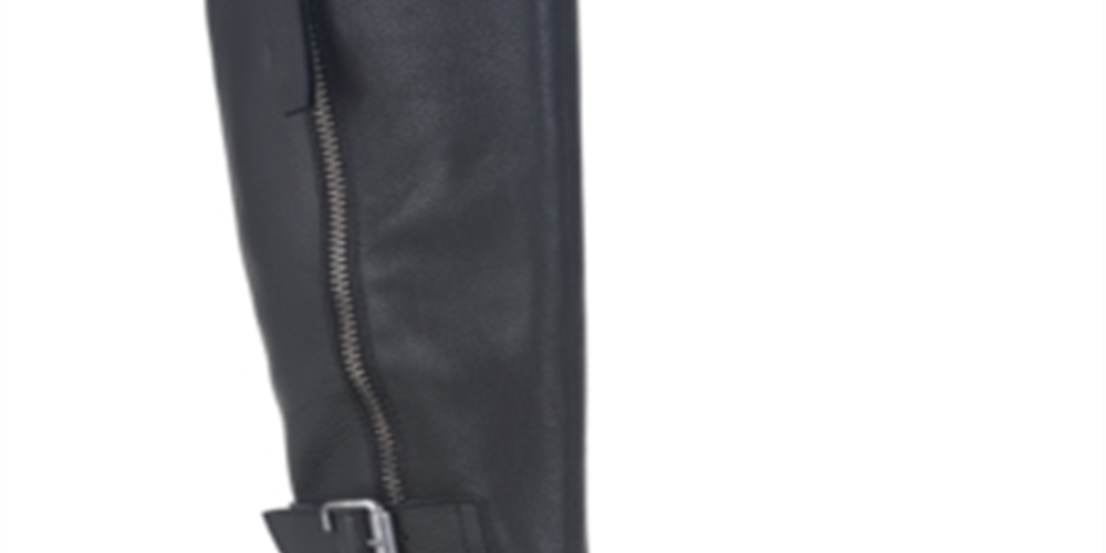 American Rag Womens Collins Double Zipper Tall Riding Boots Black Size 8 M