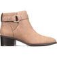 Giani Bernini Women's Putneyy Leather Almond Toe Ankle Fashion Boots Beige Size 8.5 M