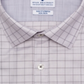 Ryan Seacrest Distinction Men's Ultimate Active Stretch Dobby Check Dress Shirt White Size M