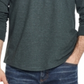 Weatherproof Vintage Men's Heathered Crew Neck T-Shirt Green Size Small