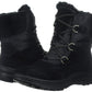 Bare Traps Womens Aero Leather Round Toe Ankle Cold Weather Boots Black Size 5.5 M