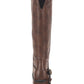 American Rag Womens Emilee Faux Leather Knee-High Riding Boots Brown Size 9.5