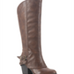 American Rag Womens Emilee Faux Leather Knee-High Riding Boots Brown Size 9.5