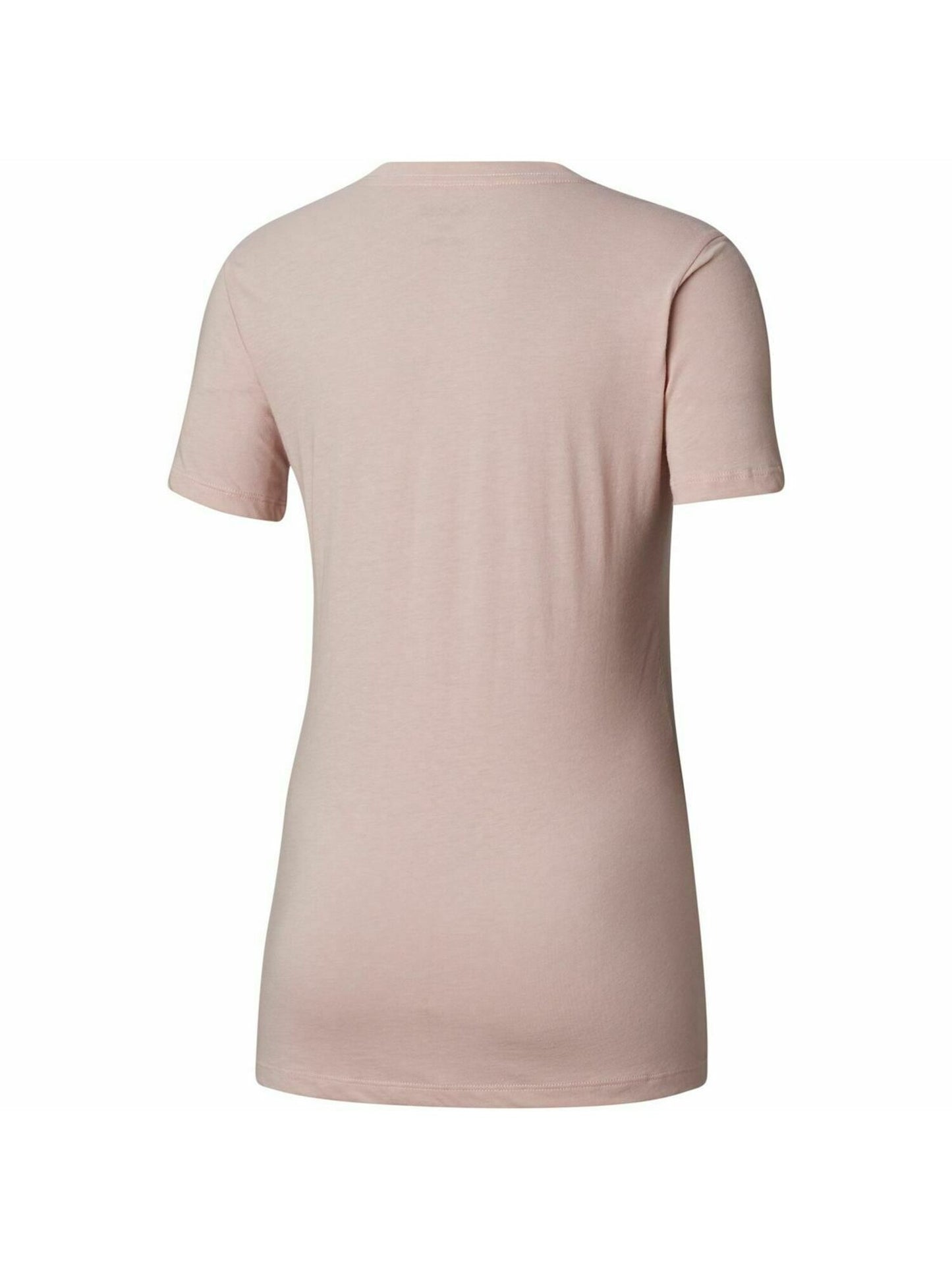 Columbia Women's Printed Short Sleeve Jewel Neck T-Shirt Active Wear Top Pink Size XS