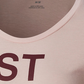 Columbia Women's Printed Short Sleeve Jewel Neck T-Shirt Active Wear Top Pink Size XS