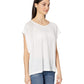 Free People Halo Tee White Size Medium