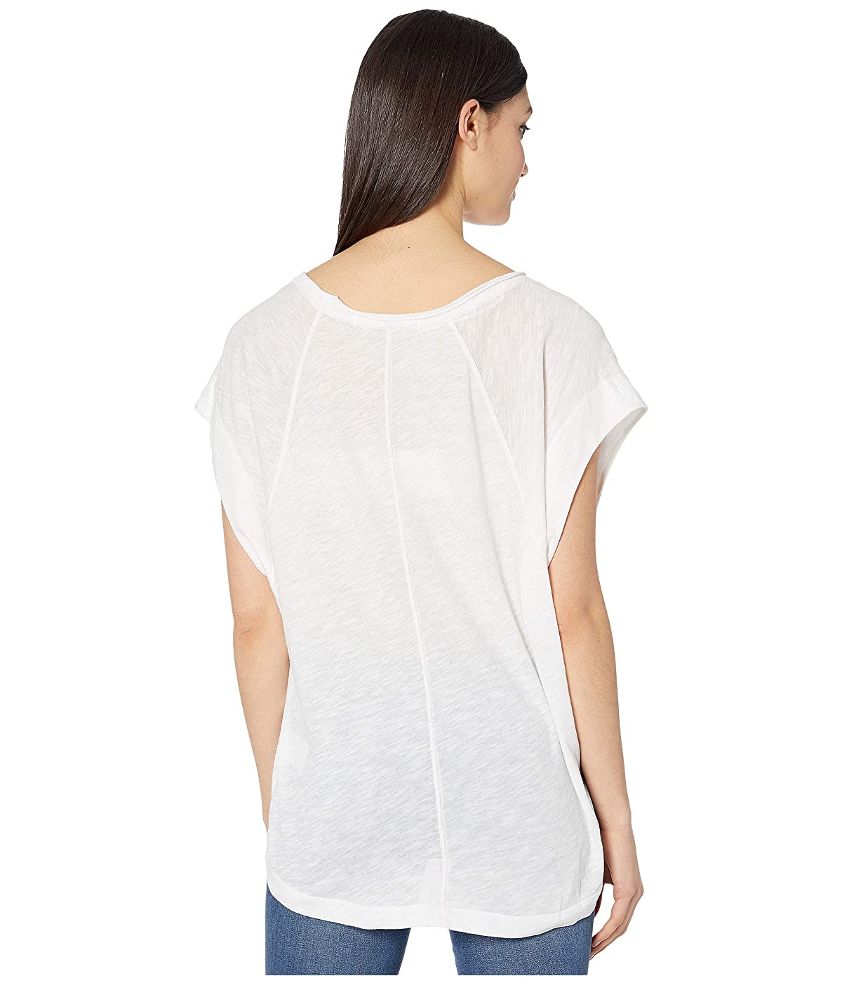 Free People Halo Tee White Size Medium
