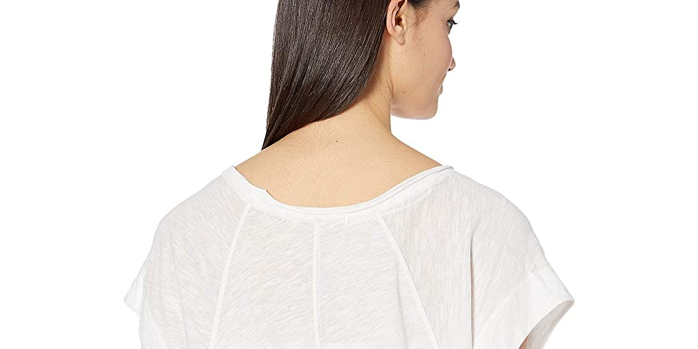 Free People Halo Tee White Size Medium