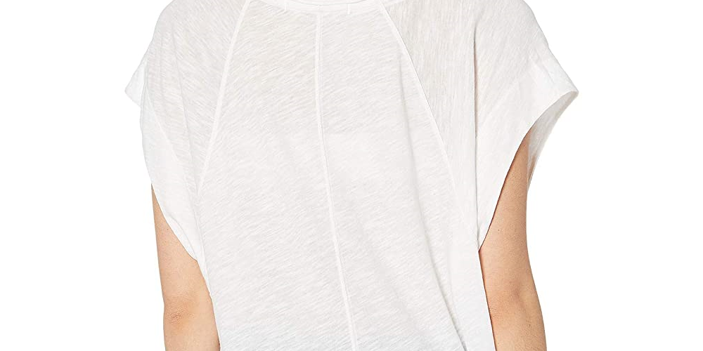 Free People Halo Tee White Size Medium