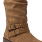Xoxo Mackinley Tall Riding Boots Women's Shoes Brown Size 6