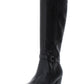 Giani Bernini Women's Rozario Leather Tall Knee High Boots Black Size 7M
