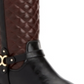 Womens CC35 Helenn Zip up Mid Calf Boots Black/Brown Black Size 8 M