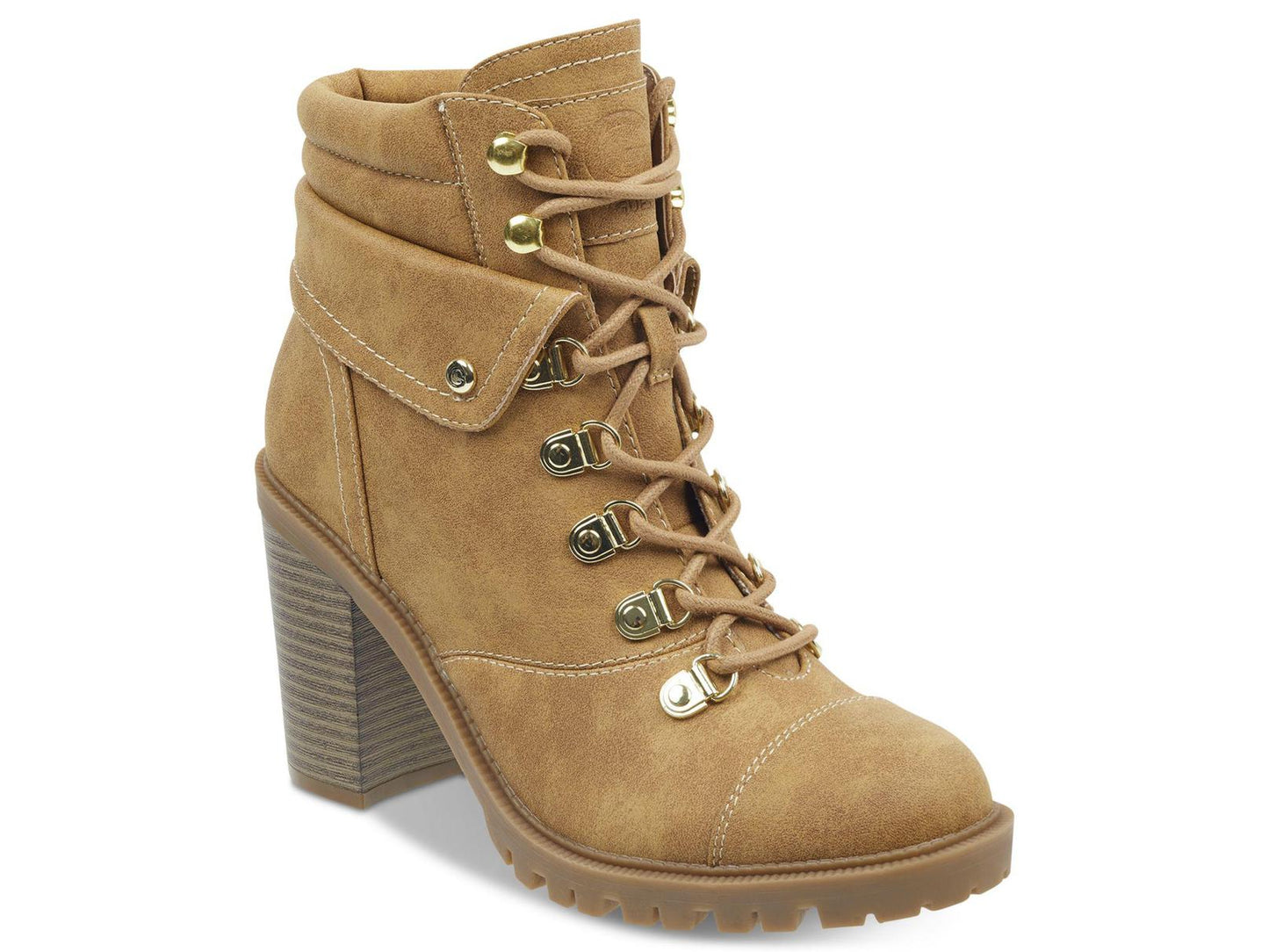 G by Guess Womens Jollyn Round Toe Ankle Fashion Boots Brown Size 5 M