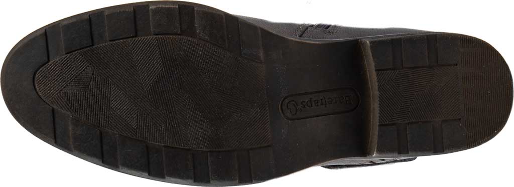Baretraps Womens Gray Flex Gore Hook and Loop Accent Cushioned Comfort Abram Almond Toe Block Heel Zip-up Boots 8.5 M