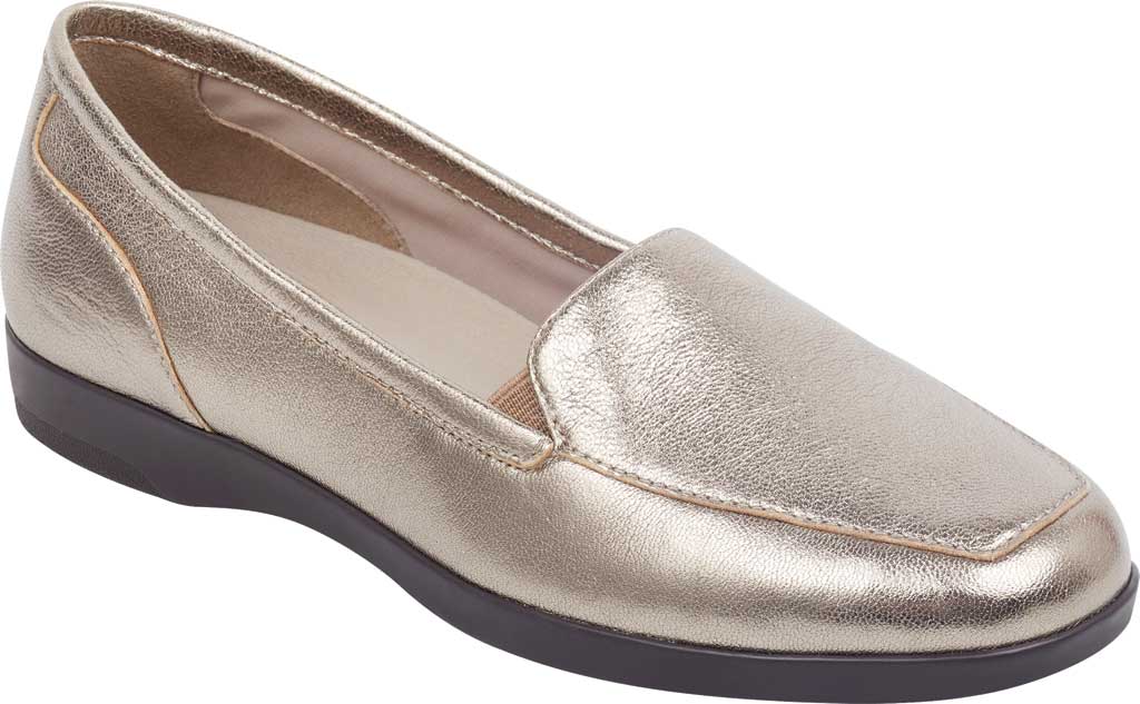 Easy Spirit Women's Devitt Slip on Flat Loafer Yellow Size 8.5 M