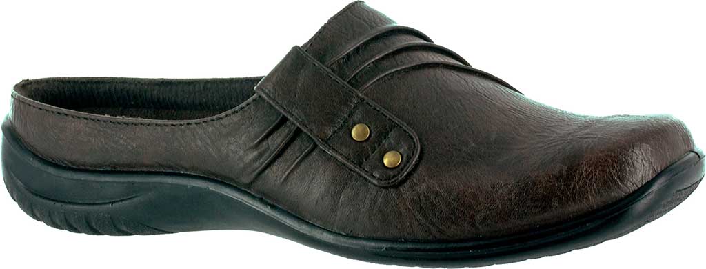 Easy Street Women's Holly Square Toe Slip on Shoe Brown Size 8.5W