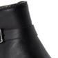 American Rag Womens Black Cushioned Buckle Accent Milly Round Toe Block Heel Zip-up Booties 9.5 M