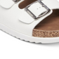 Madden Girl Women's Goldiie Footbed Sandals White Size 9.5 M