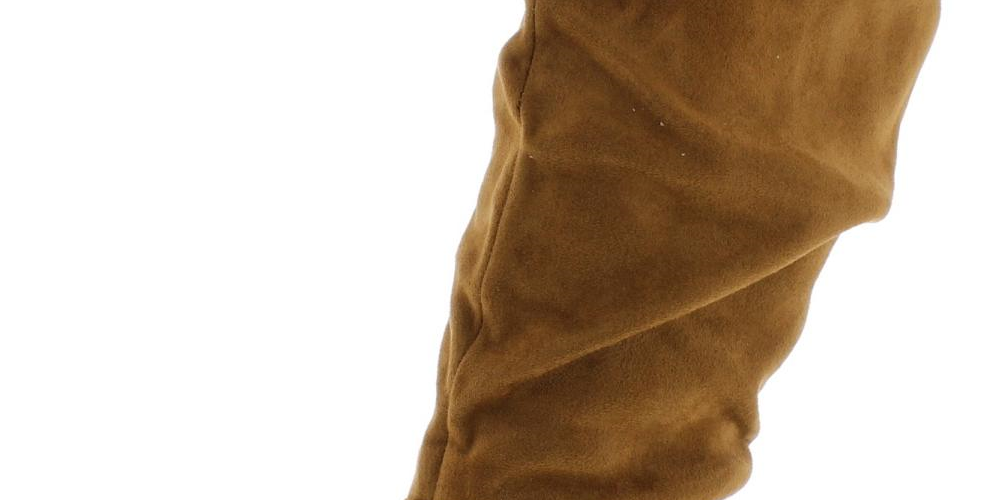 Zigi Soho Women's Saysana Faux Suede Heels Dress Boots Brown Size 8.5 M