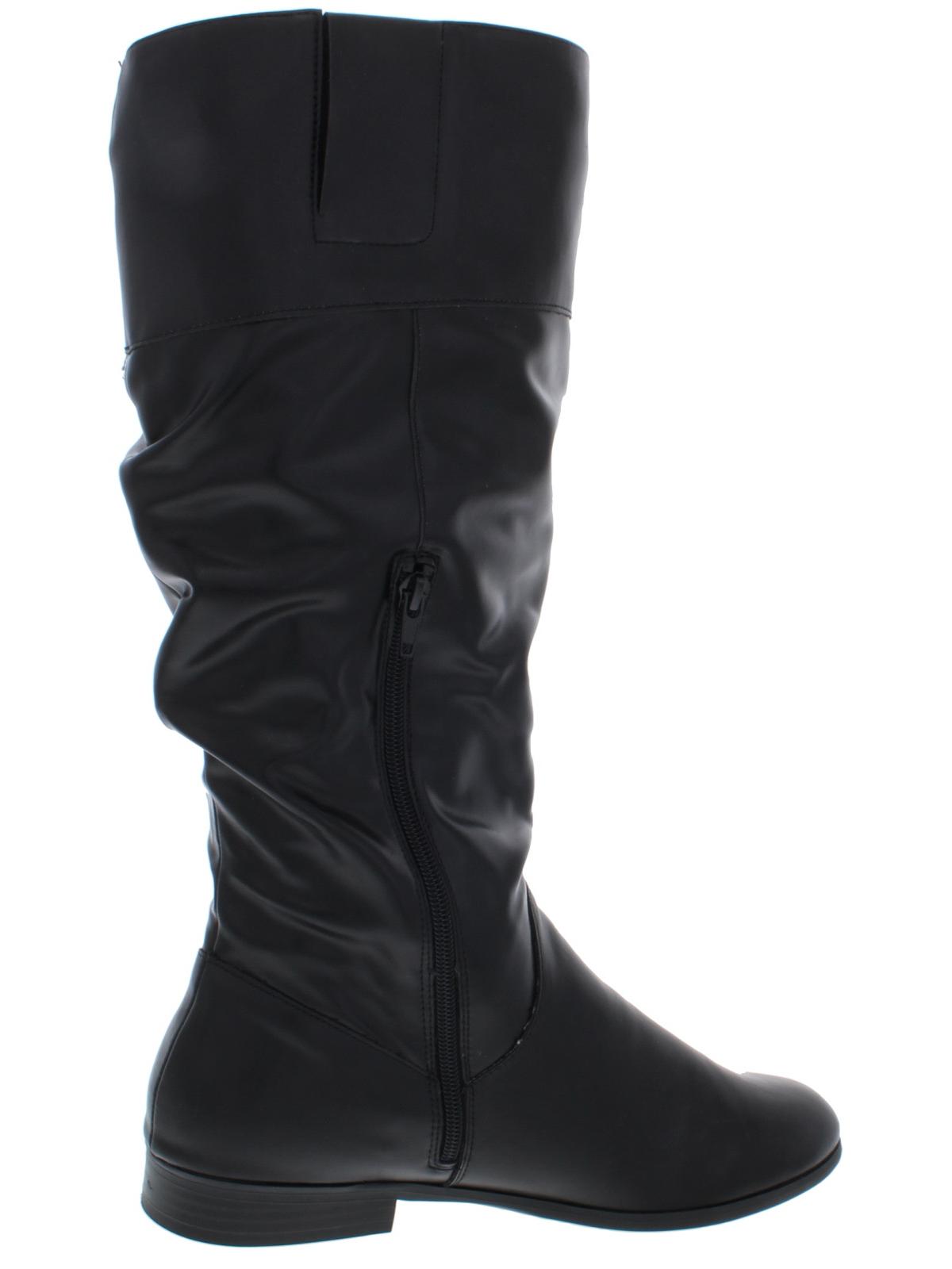 Style & Co Kelimae Scrunched Boots  Women's Shoes Black Size 5 M