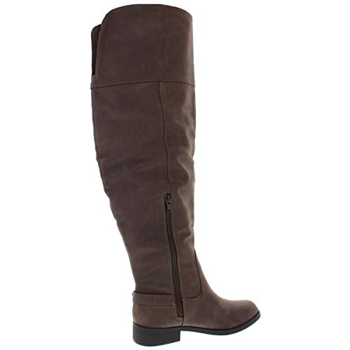 American Rag Women's Adarra Closed Toe Knee High Fashion Boots Brown Size 8.5 M