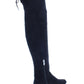 Marc Fisher Women's Almond Toe Block Heel Zip up Boots Black Size 5 M