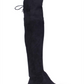 Marc Fisher Women's Almond Toe Block Heel Zip up Boots Black Size 5 M