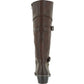 Easy Street Women's Kelsa Plus Wide Calf Brown Size 6.5 M