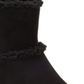 Style Company Womens Black Jordanyy Round Toe Wedge Zip-up Booties Size 10M