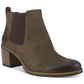 White Mountain Women's Destiny Ankle Bootie Brown Size 5.5 M