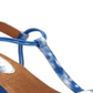 Style & Co Mulan Wedge Sandals Women's Shoes Blue Size 8.5M