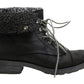 White Mountain Womens Sandro Leather Closed Toe Ankle Fashion Boots Gray Size 5.5 M