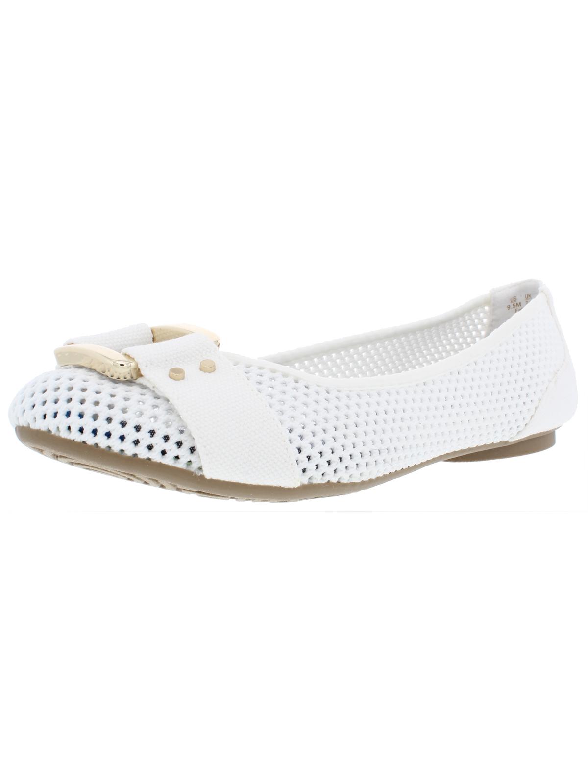 Dr. Scholl's Women's Frankie Mesh Flat White Size 7 M
