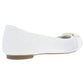 Dr. Scholl's Women's Frankie Mesh Flat White Size 7 M